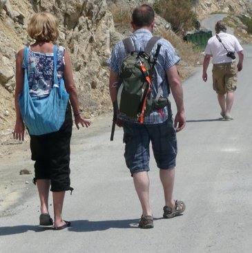 Reisorganisatie voor een wandelvakantie op Kreta Griekenland